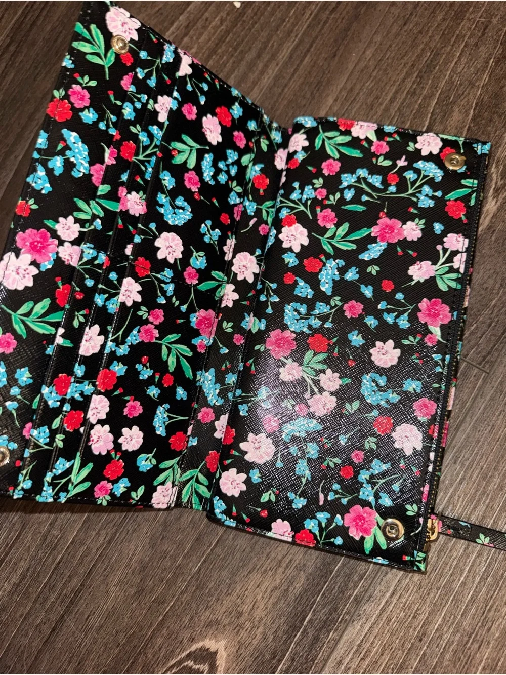 kate spade floral Wallet